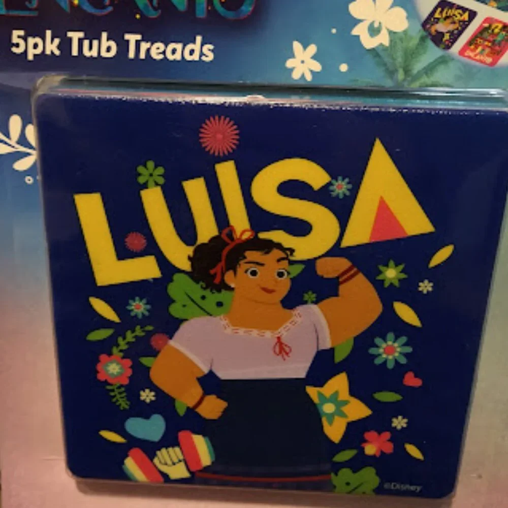 Disney Encanto -5 packs Tub Treads Bathtub Non-slip Treads Complete Set